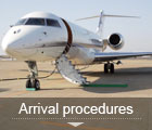Arrival procedures